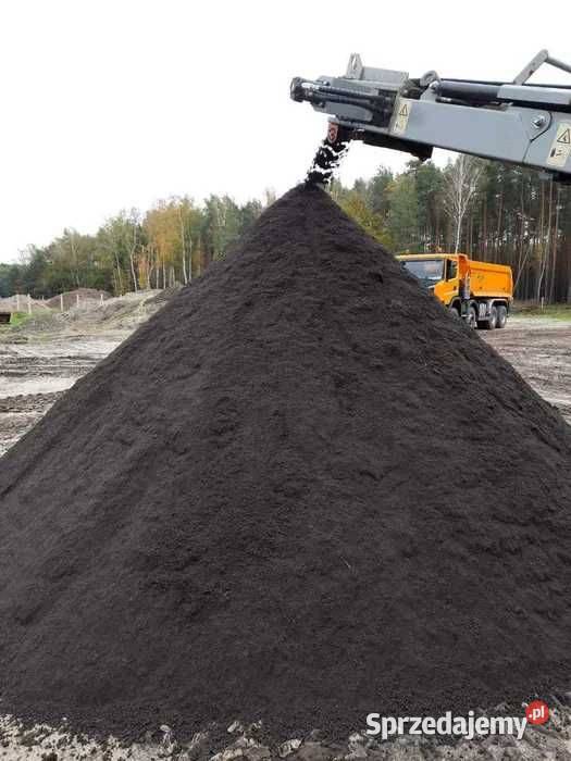 Ziemia ogrodowa przesiewana z transportem 35t do Ostróda
