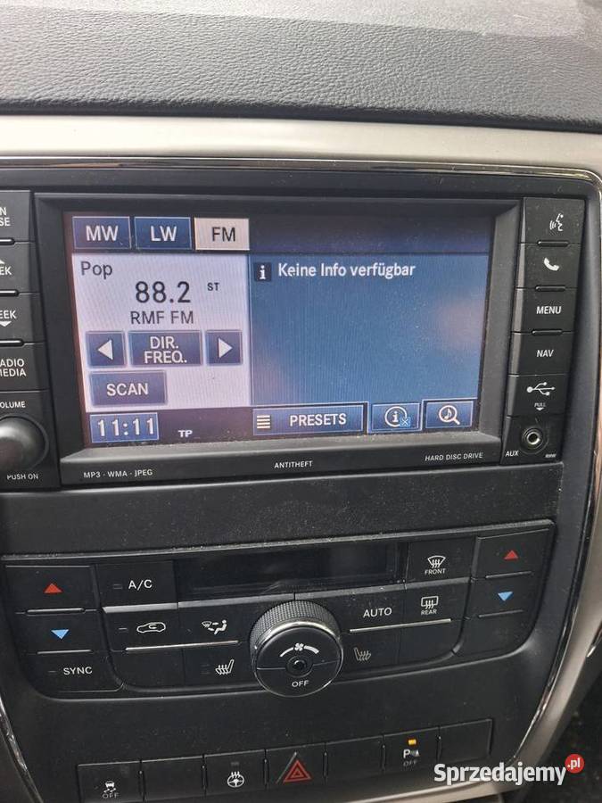 Radio nawigacja jeep Grand Cherokee wk2 2012r