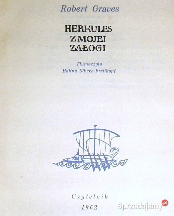Herkules z mojej załogi Robert Graves Chełm sprzedam