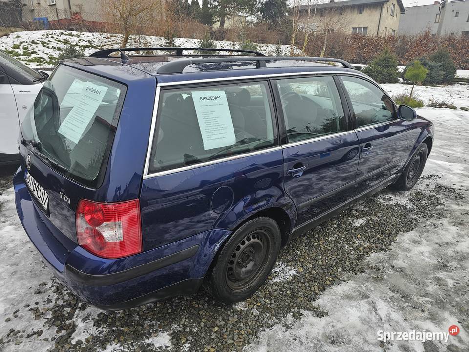 VW passat B5 FL 2004 19 TDI 101 Rok produkcji 2004 Rybnik