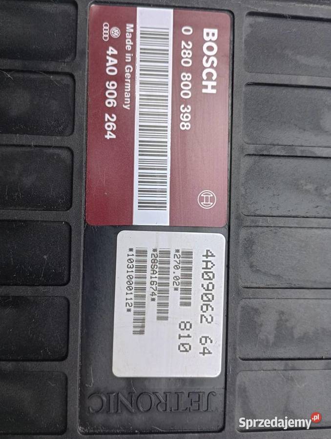 Sterownik silnika Audi B4 K jetronic NG Sobieska Wola Pierwsza