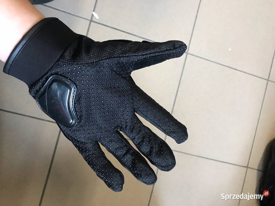 Rękawice motocyklowe L XL XXL czarne niebieskie rękawice Łochów sprzedam