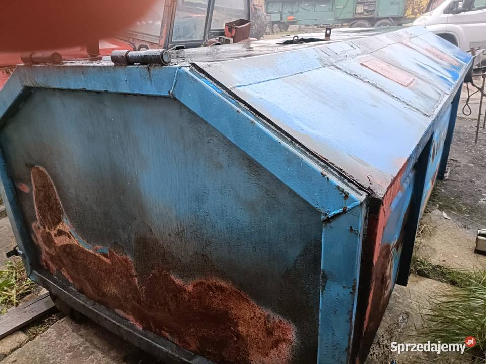 Kontener stalowy KP7 na hakowca Tychy