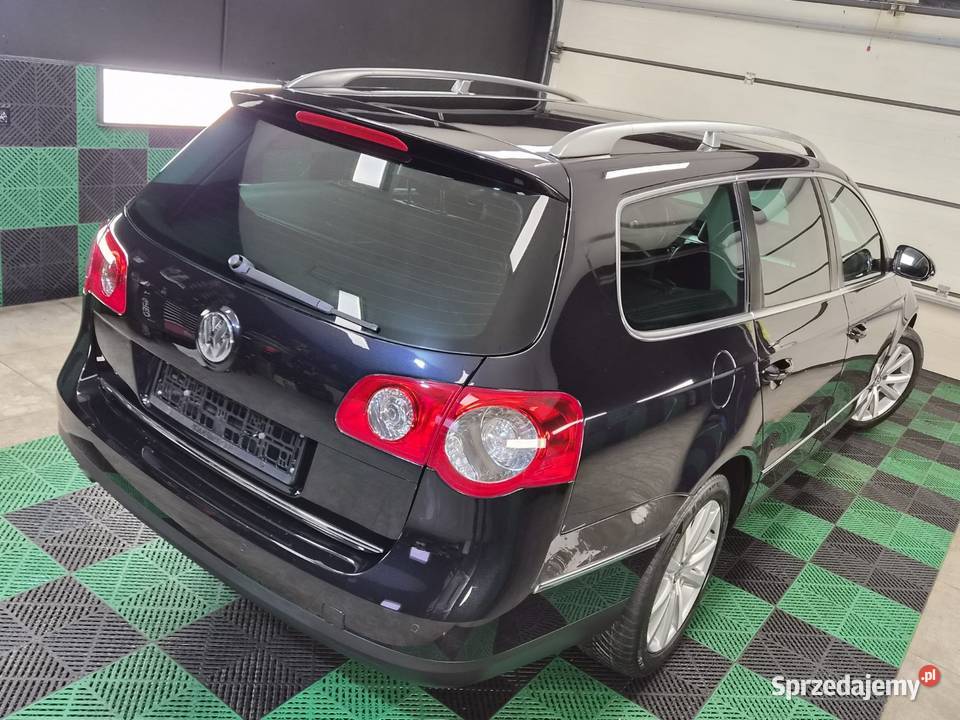 Passat b6 kombi benzyna skóra alu klima czarny Radom sprzedam