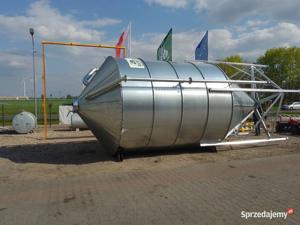 Silos paszowy lejowy 3681215202530 ton Szczytno
