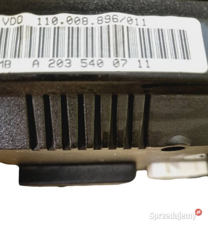 LICZNIK ZEGARY MERCEDES BENZ W203 C KLASA 20 świętokrzyskie