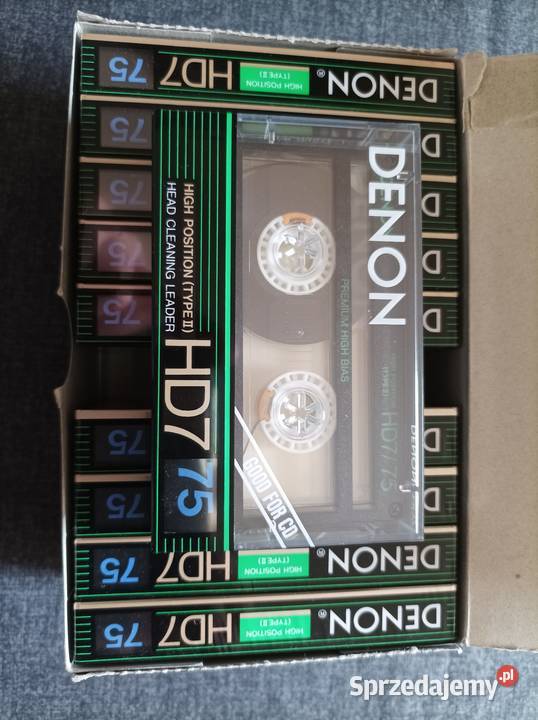 Kaseta DENON HD7 Premium 75 Super Chrom 10 Warszawa