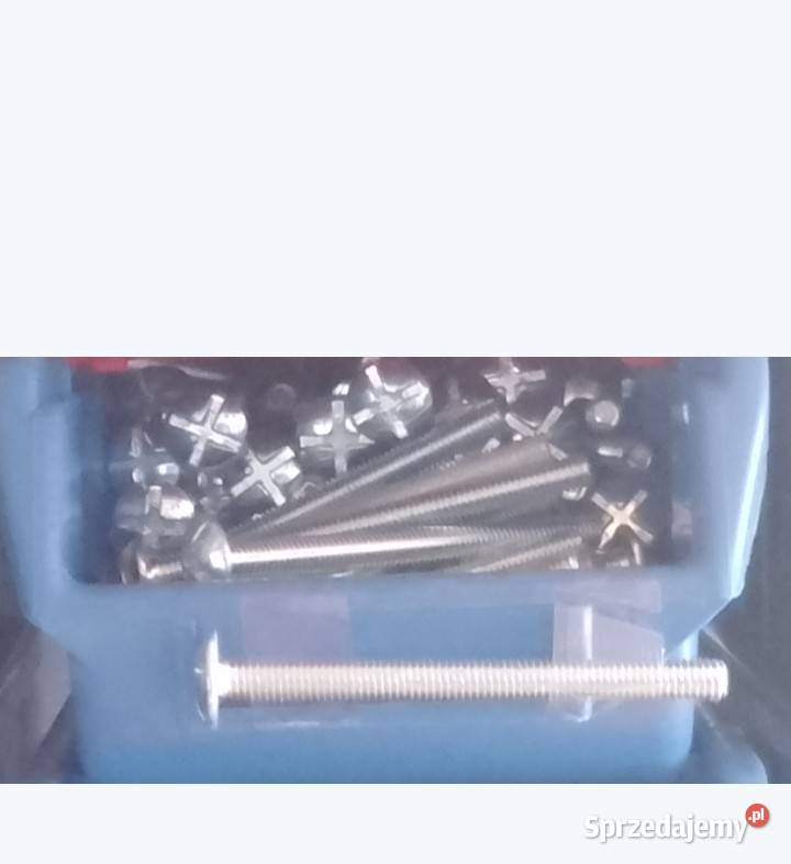 Śruby zamkowe M 6x70 ocynkowane KARTONIK Ostrów Wielkopolski