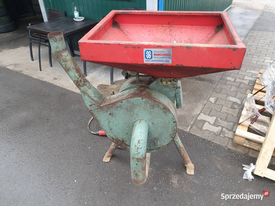 Śrutownik do Zboża z Podajnikiem Marchner 75kW lubuskie Śliwnik