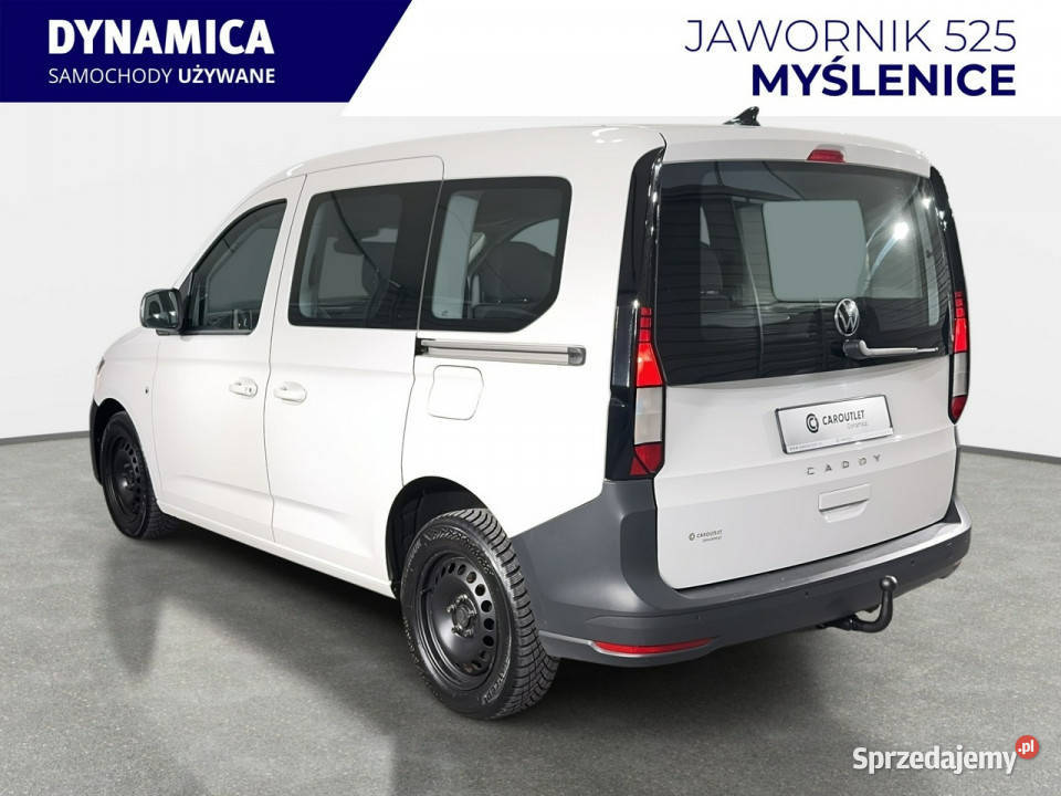 Volkswagen Caddy VAT 23 20TDI 102 M6 2022 r Zarejestrowany w Polsce małopolskie Myślenice