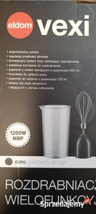 ELDOM Vexi BL250 rozdrabniacz wielofunkcyjny Ełk sprzedam