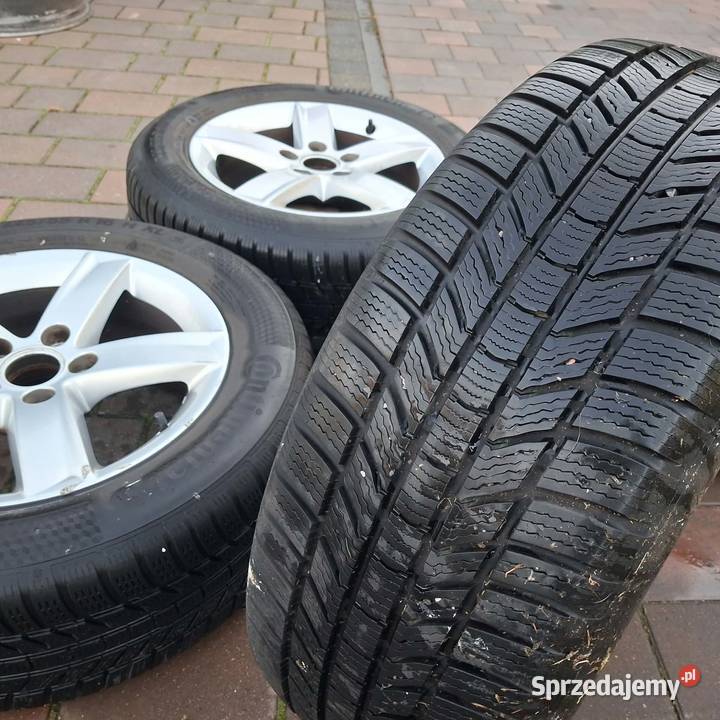 koła alufelgi opony zimowe 22555 R16 audi 2022 Samochodowe Kotomierz sprzedam