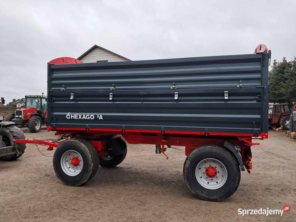 Przyczepa Chexagona 14 ton wywrotka na 3 strony Radom