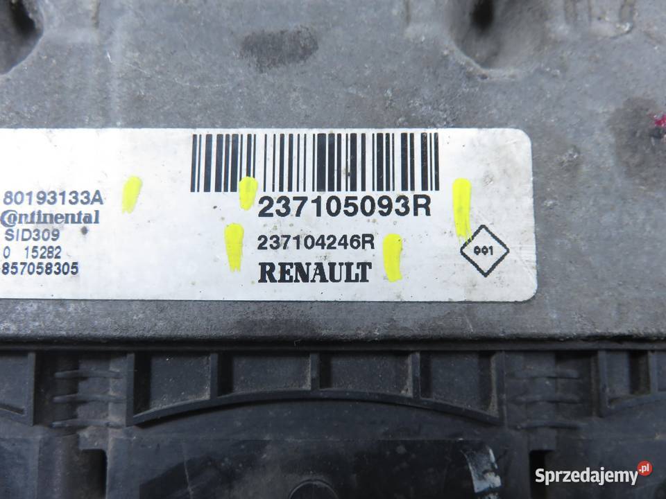 STEROWNIK RENAULT MASTER III 23 dCi 237105093R Motoryzacja małopolskie