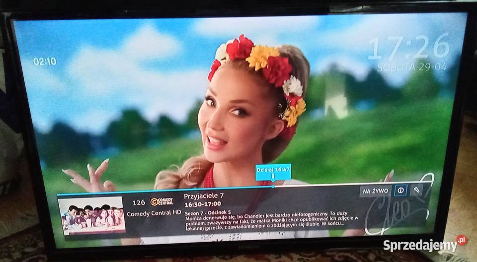 TV LED Smart 32 cale Hitachi z DVBT2 i pilotem 32cale Warszawa sprzedam