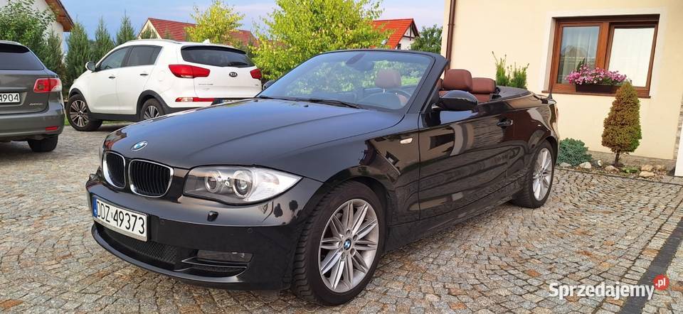 Wyjątkowo zadbane BMW Cabrio 1 elektrochrom. lusterko wst. Seria 1