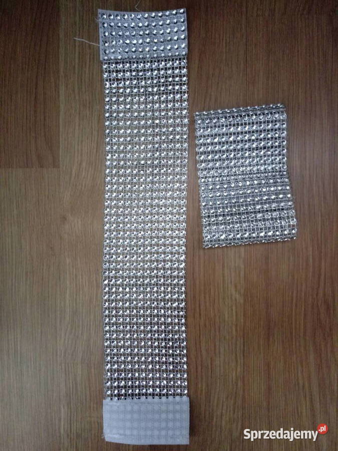 Tuby upięcia firan cyrkonie komplet