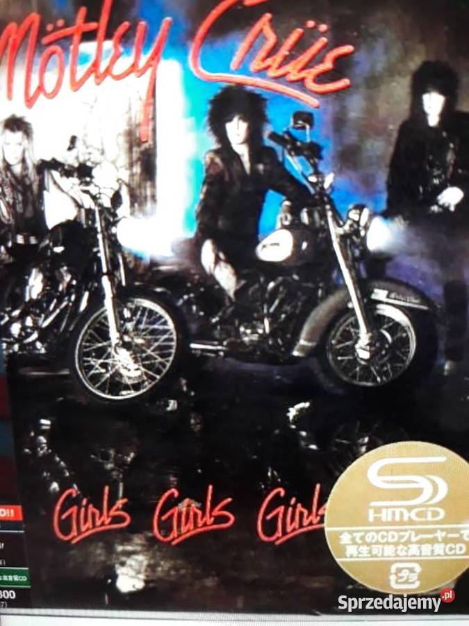 Archiwum hard rocka MOTLEY CRUE Grils Grils 1986 podkarpackie Rzeszów