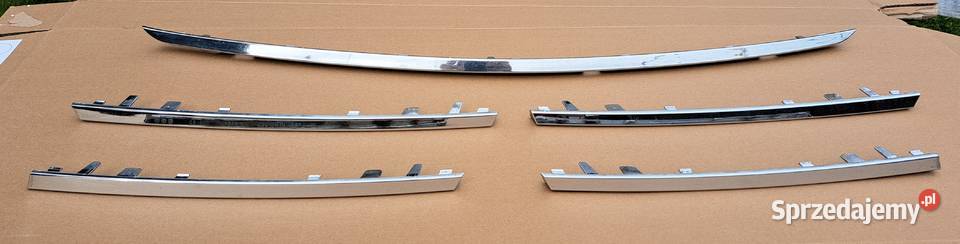 CHROMY GRILLA MERCEDES ML W164 A1648880085 dolnośląskie Mielęcin sprzedam
