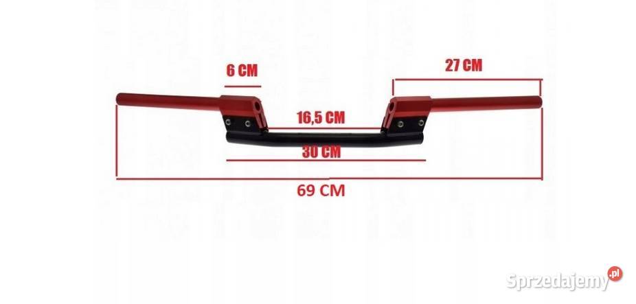 KIEROWNICA MOTOCYKLOWA 22 MM Z ALUMINIUM Mysłowice