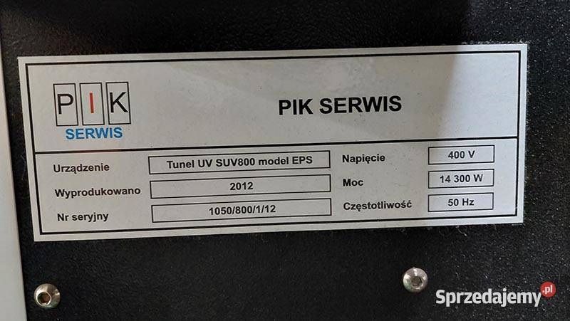 Maszyna sitodrukowa ATMACE 710G TUNEL UV EPS SUV Częstochowa naprawa