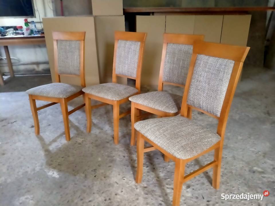 Nowoczesne krzesła bukowe Busko-Zdrój