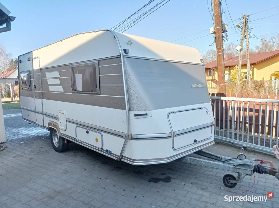 Przyczepa kempingowa ERIBA Hymer 531 ciepła woda Kraków