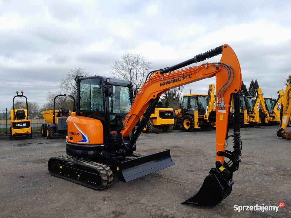 KOPARKA GĄSIENICOWA 38 TONY KLIMA LONKING JCB Krotoszyn