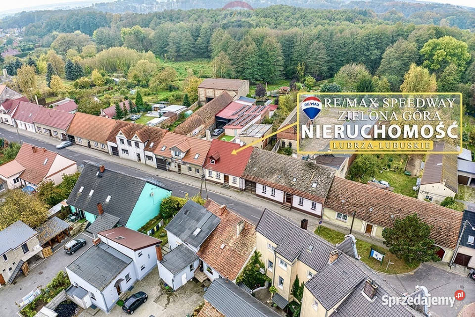 Dom z dużą działką 1700 m pośród jezior asfalt Lubrza sprzedam