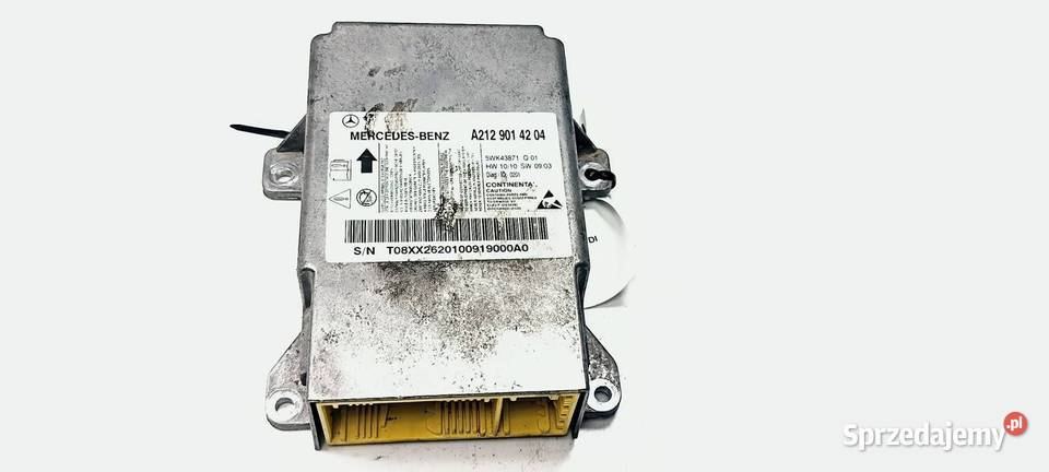 MODUŁ MERCDESBENZ W212 E350 A2129014204 AIRBAG Lipno sprzedam