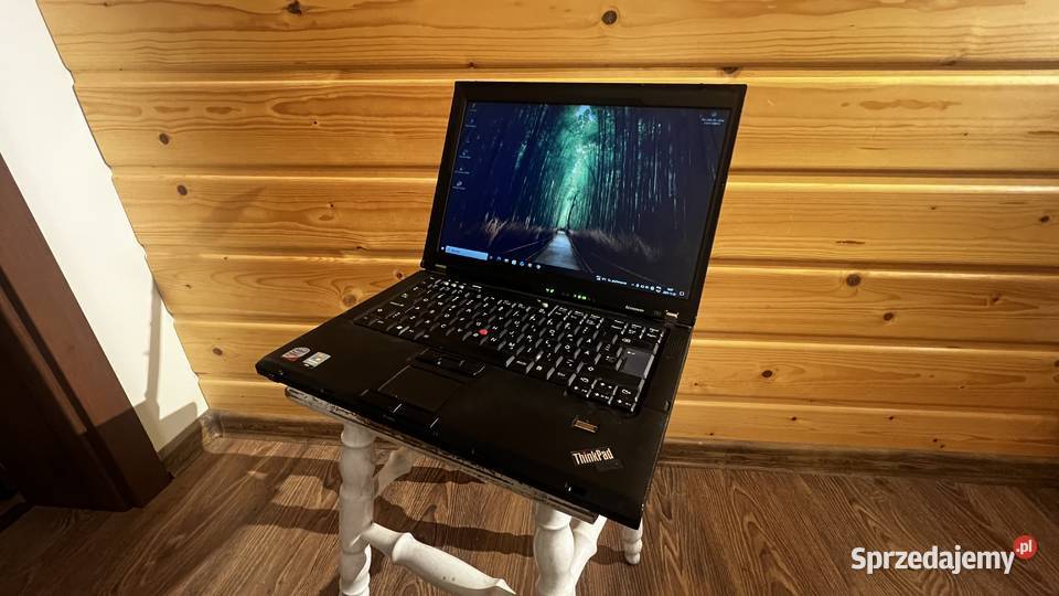 Lenovo T61 Intel Core 2 DUO T81002120SSD SPRAWNY Komputery i Akcesoria zachodniopomorskie Goleniów sprzedam