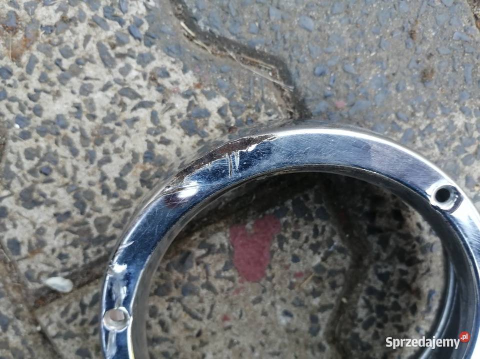 Opaska chromowana ramka obejma lampy chrom Java Zamość