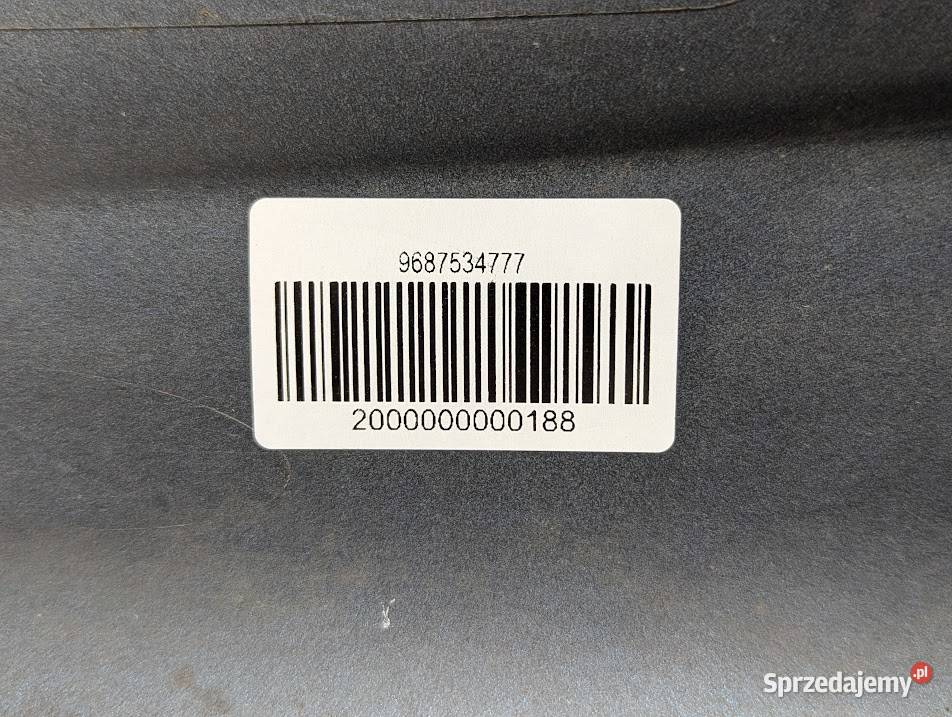 ZDERZAK PRZÓD PRZEDNI CITROEN DS3 9687534777 osobowe