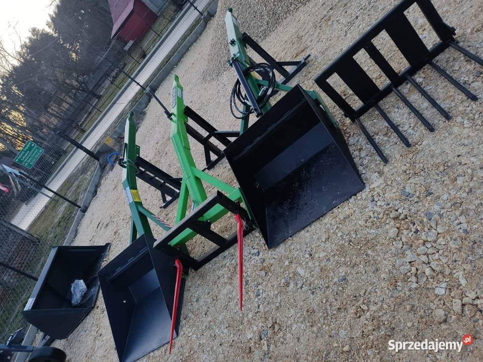 tur tuz tylni ładowacz łyżka widły hydraulika Biskupiec sprzedam