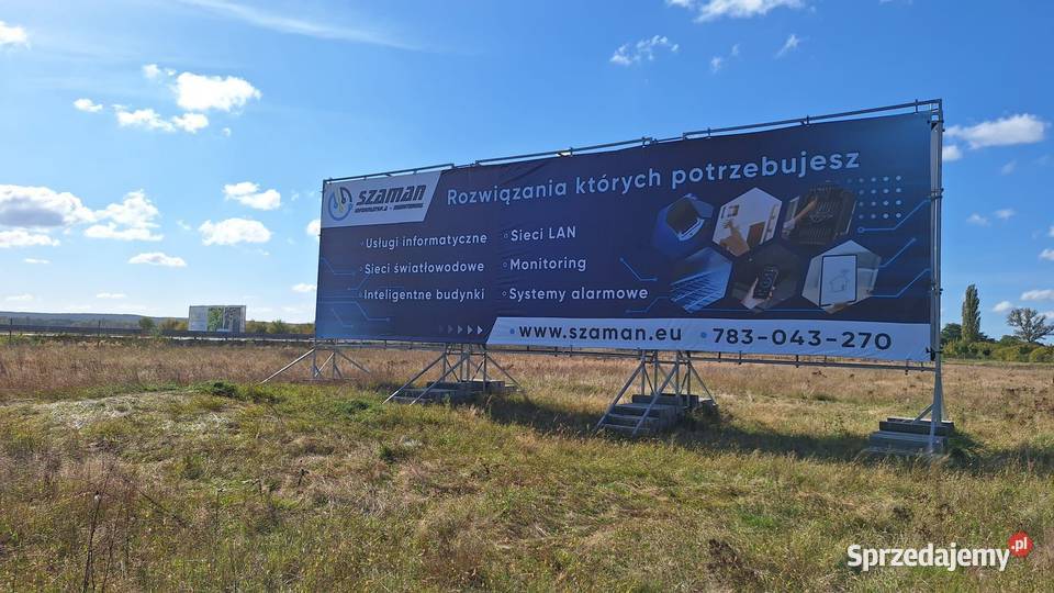 NA SPRZEDAŻ KONSTRUKCJA REKLAMOWA S3 GOTOWY lubuskie Zielona Góra
