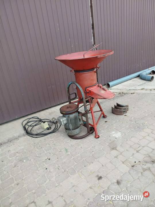 Śrutownik Bąk 75kw mało pracował możliwość Gózd sprzedam