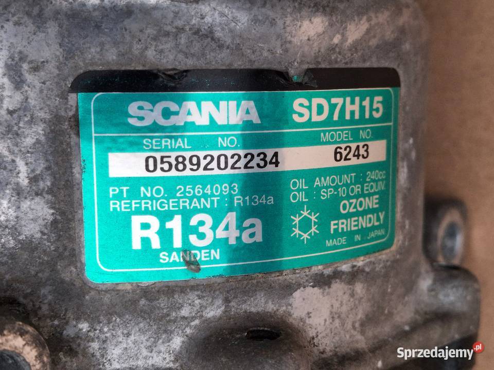 SCANIA R S KOMPRESOR SPRĘŻARKA POMPA Bieleń