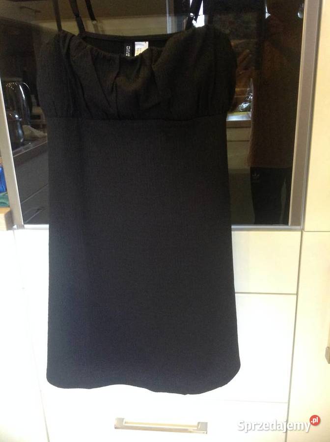 Mini Sukienka Letnia Mała Czarna DIVERSE M j Nowa Sól