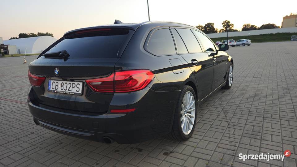 BMW 525d g31 231 2017 uszkodzony silnik diesel Żnin