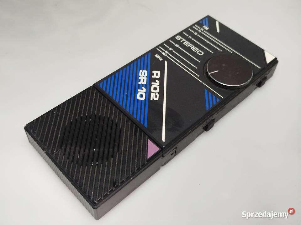 Unitra Miniaturowy odbiornik tranzystorowy R102 Zgierz