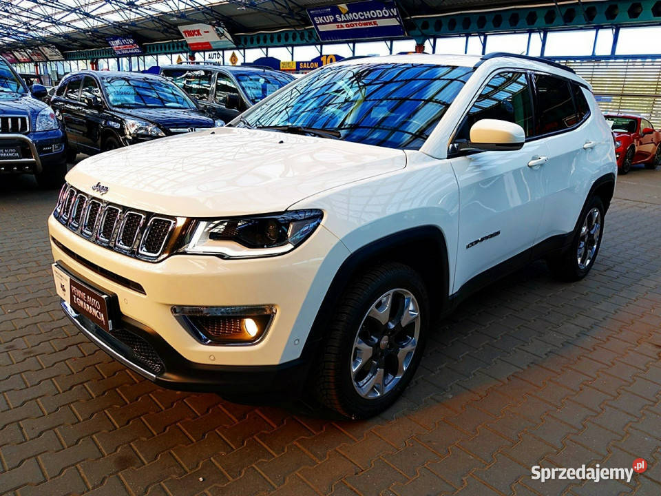 Jeep Compass ACCElKlapa 3Lata GWARANCJA Iwł Kraj 1368cm3 Mysłowice
