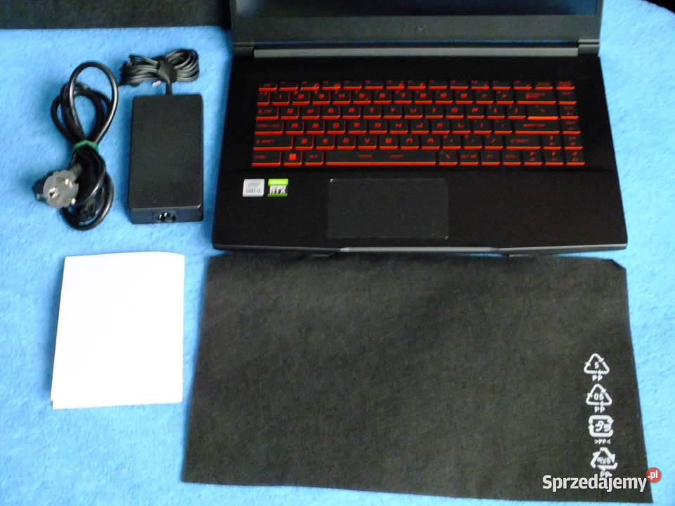 Sprzedam używanego laptopa MSI GF63 THIN 156 MSI Gdańsk sprzedam