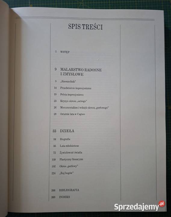 Życie i twórczość PierreAuguste Renoir Arkady Książki i Podręczniki małopolskie Kraków
