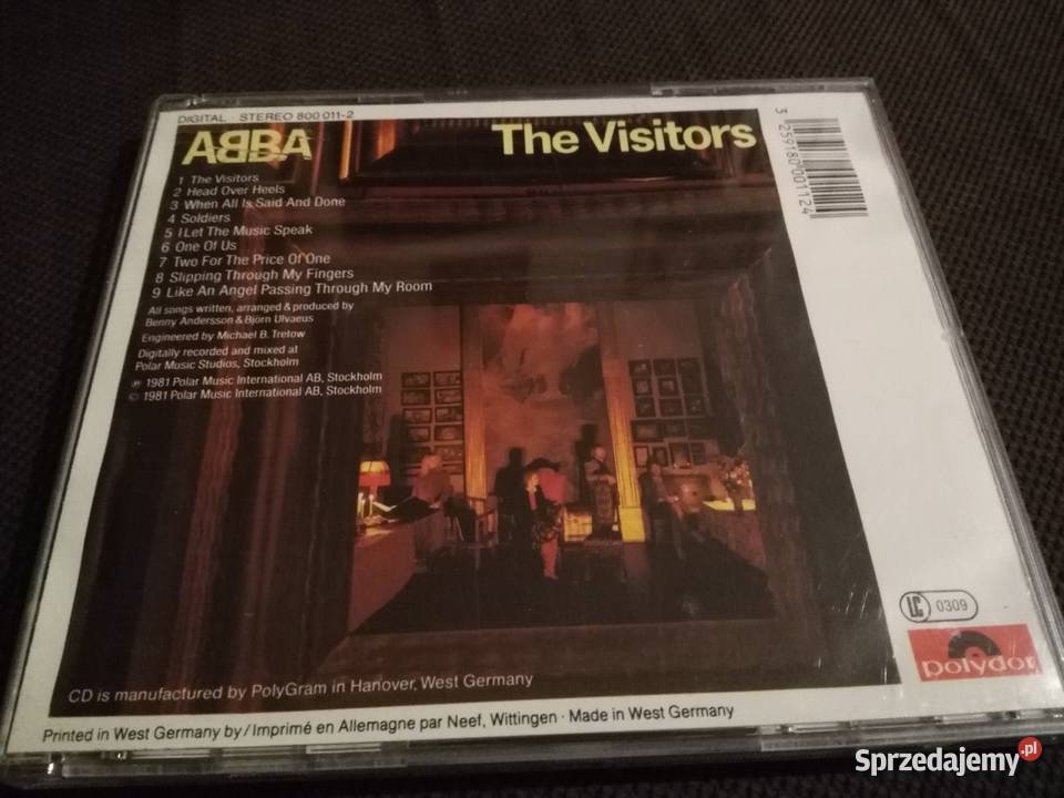 ABBA The Visitors Polar Music 1981 Polydor pop kujawsko-pomorskie