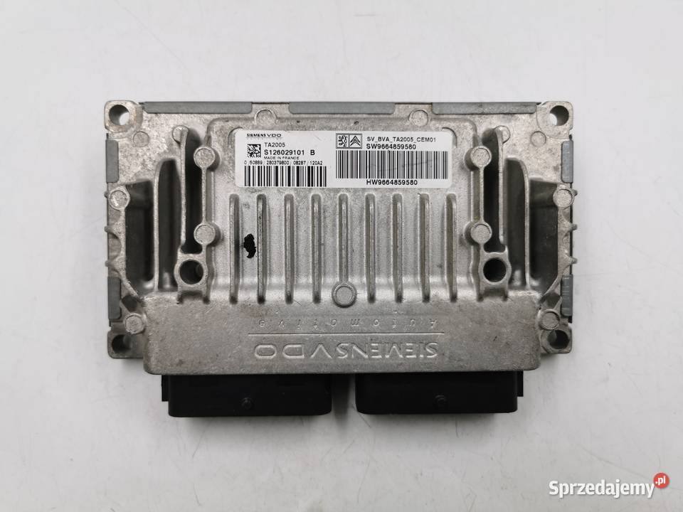 Sterownik Skrzyni Biegów Peugeot 308 16 16v Komputery mazowieckie Wyszków sprzedam