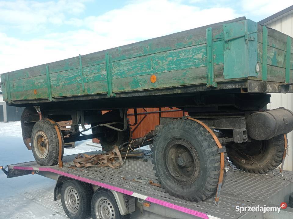 przyczepa rolnicza bss brandys wywrotka agro nieuszkodzony Krasnystaw