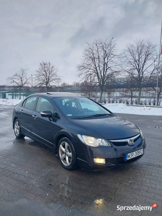 Honda Civic 18 benzynLPG 2008 zadbane alufelgi 140KM Warszawa sprzedam