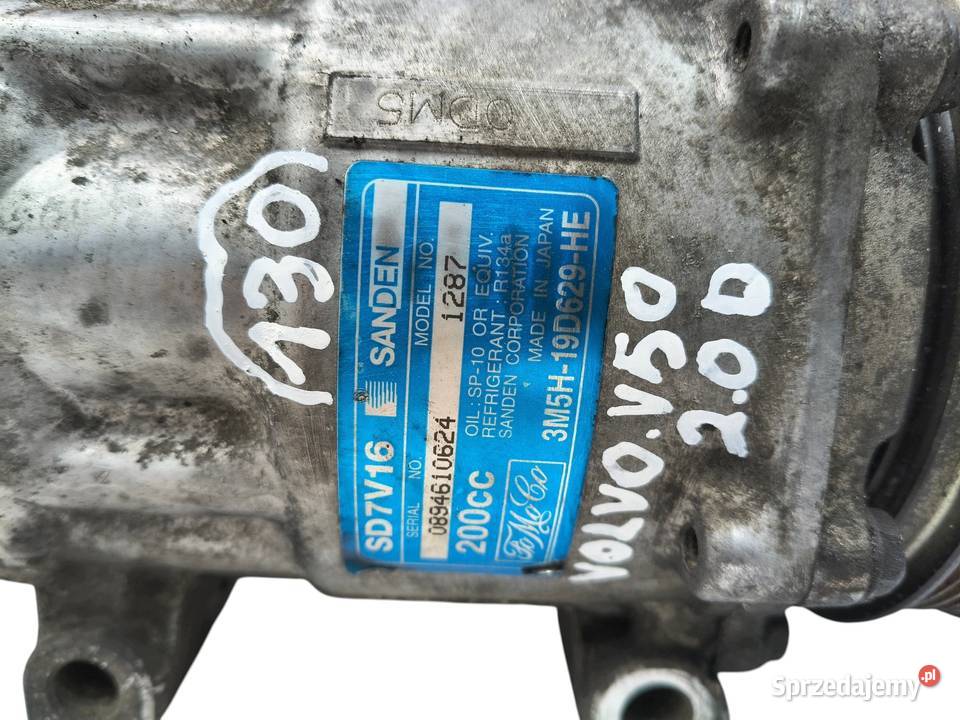 SPRĘŻARKA KLIMATYZACJI Volvo V50 S40 Focus MK2 osobowe lubelskie Chełm