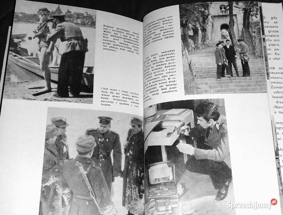 Szarobłękitni na tropach zbrodni praca zbiorowa Chełm