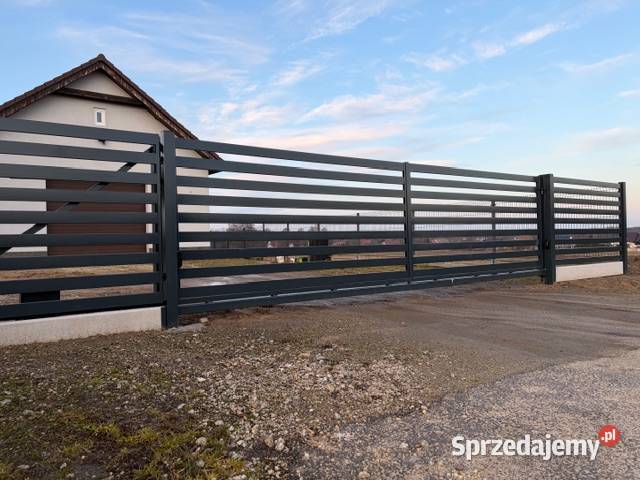 Ogrodzenia nowoczesne bramy furtki panele Trzebnica